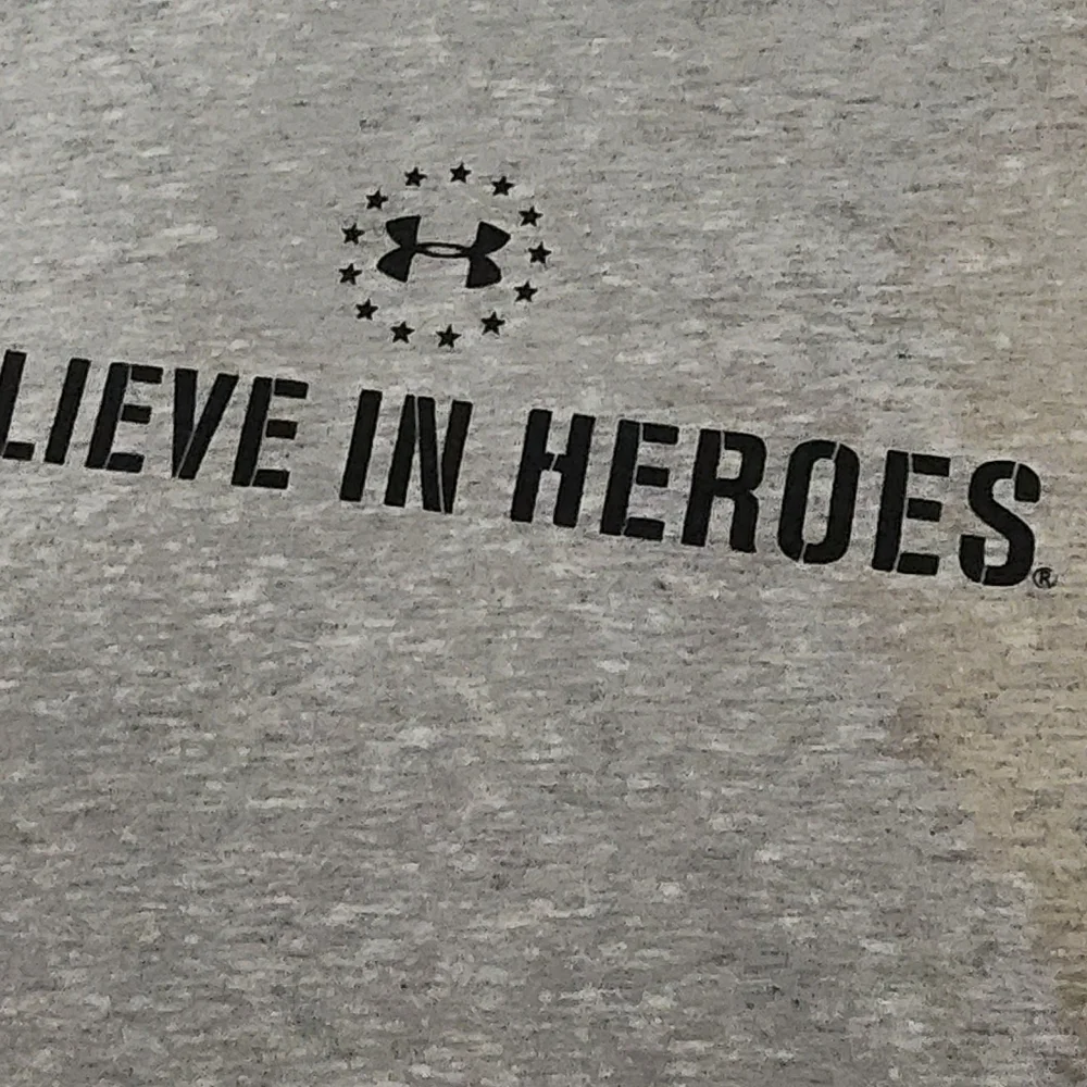 Under Armour Freedom "Believe In Heros" T-Shirt - Picture 6 of 6